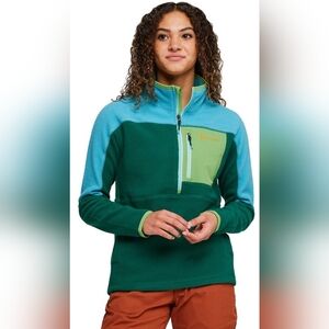 Cotopaxi Abrazo half-zip Fleece Jacket Womens Size SMALL
